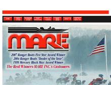 Tablet Screenshot of mareinc.com